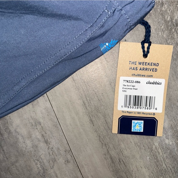 Chubbies The ice caps Everywear Performance Pant Size XXL - Picture 9 of 11